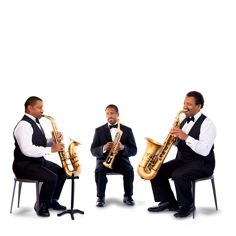 Classic Jazz Band Png 06122024 PNG image