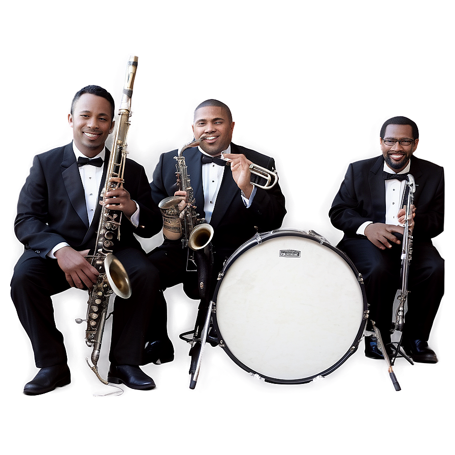 Classic Jazz Band Png Nht PNG image