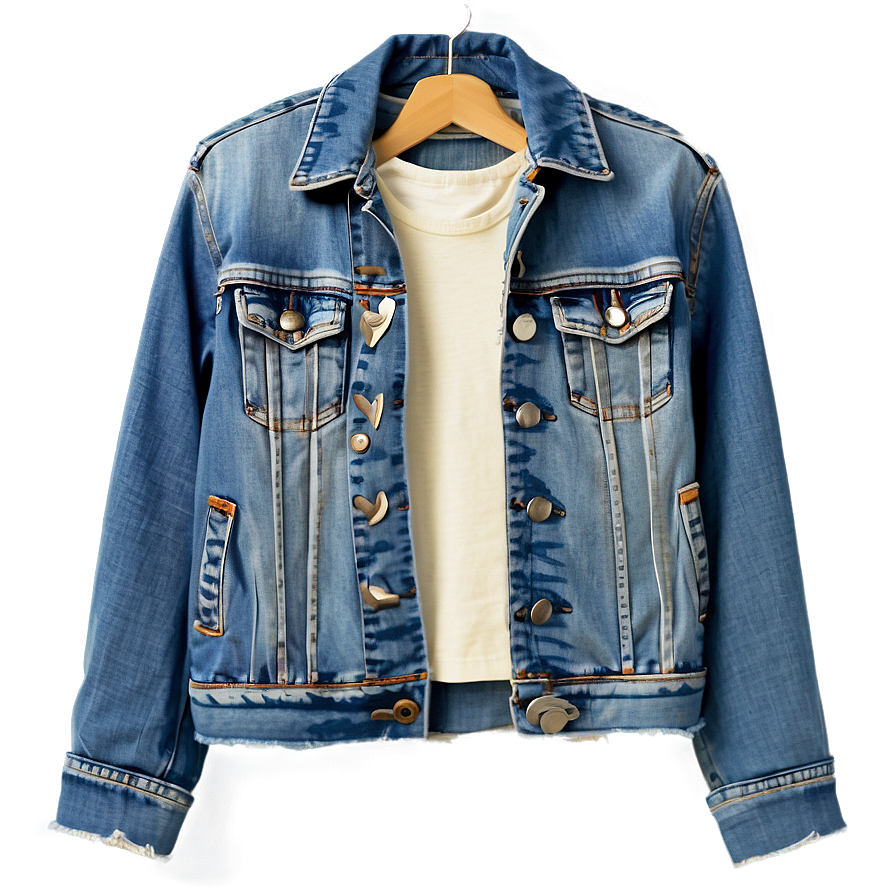 Classic Jean Jacket Png 79 PNG image