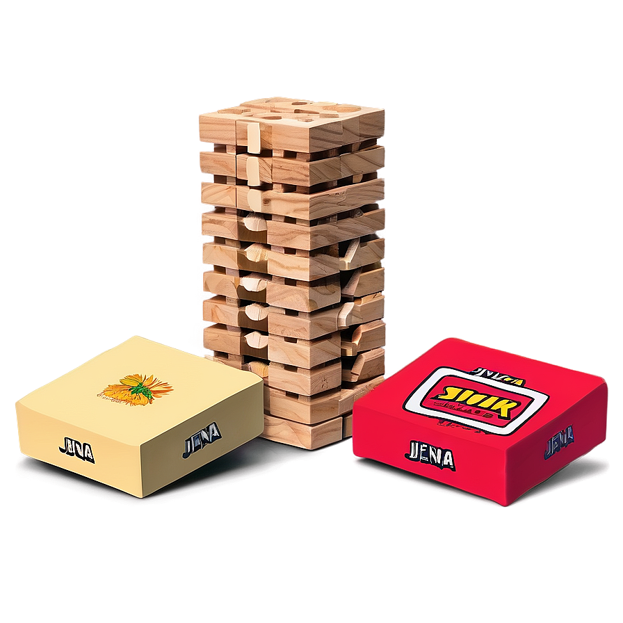 Classic Jenga Game Png 95 PNG image