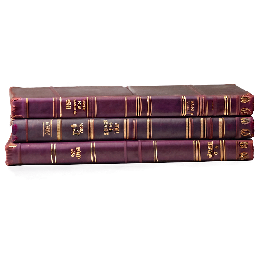 Classic Literature Book Spine Png 04292024 PNG image