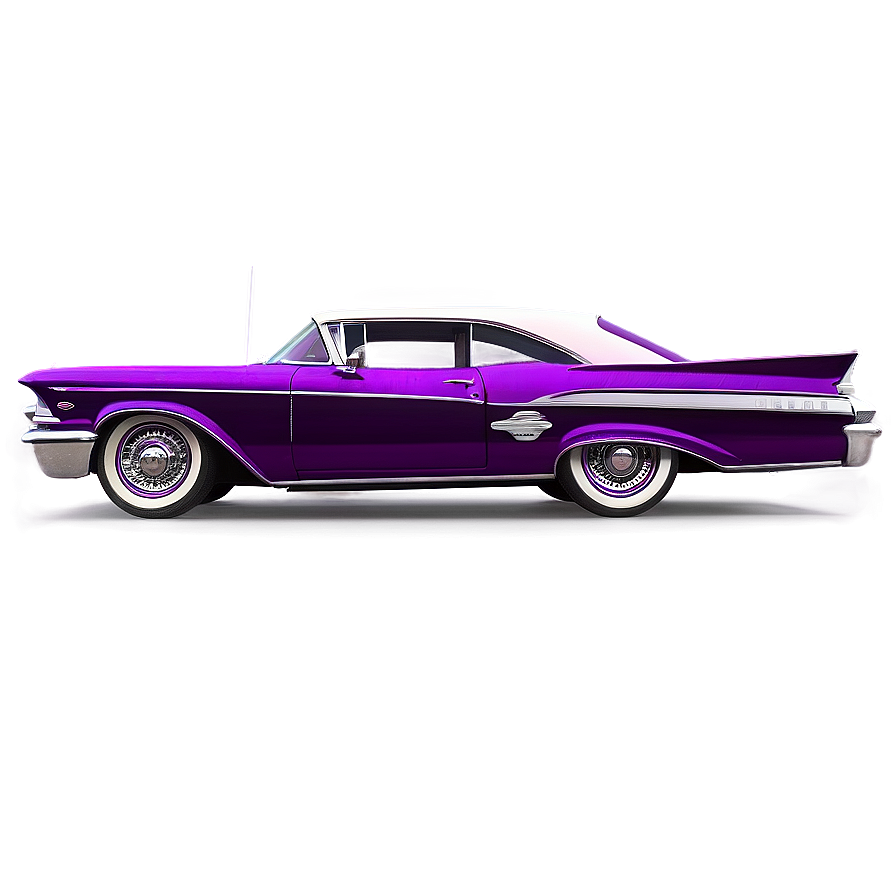 Classic Lowrider Car Design Png 06112024 PNG image