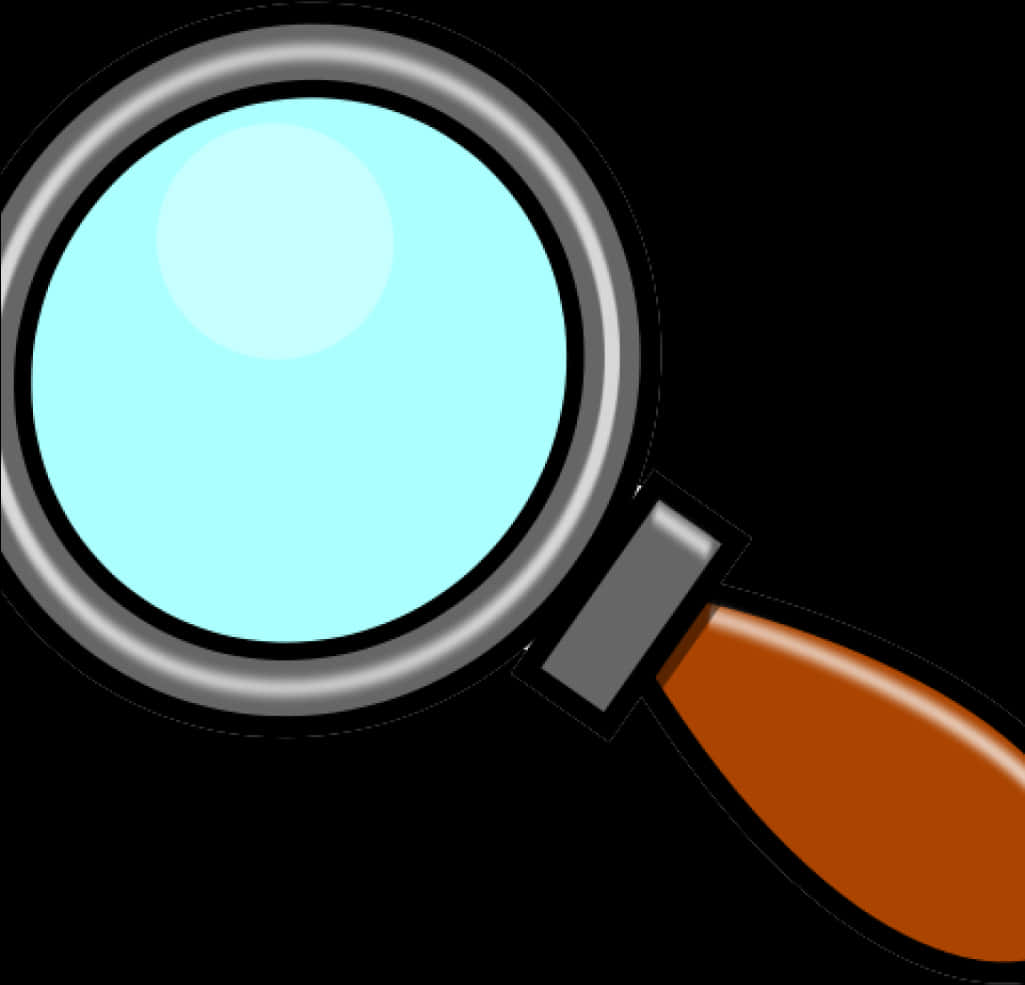 Classic Magnifying Glass Icon PNG image