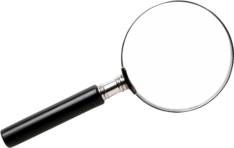 Classic Magnifying Glass PNG image