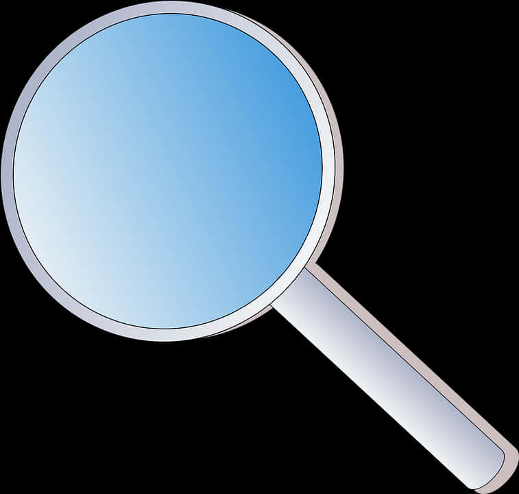 Classic Magnifying Glass Vector PNG image