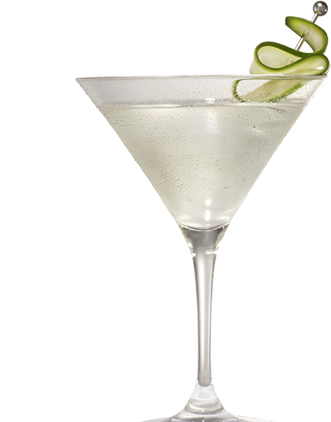 Classic Martini Cocktail Garnish PNG image