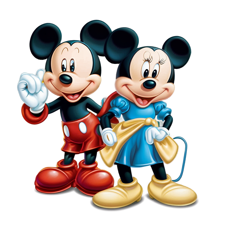 Classic Mickey And Minnie Png 89 PNG image