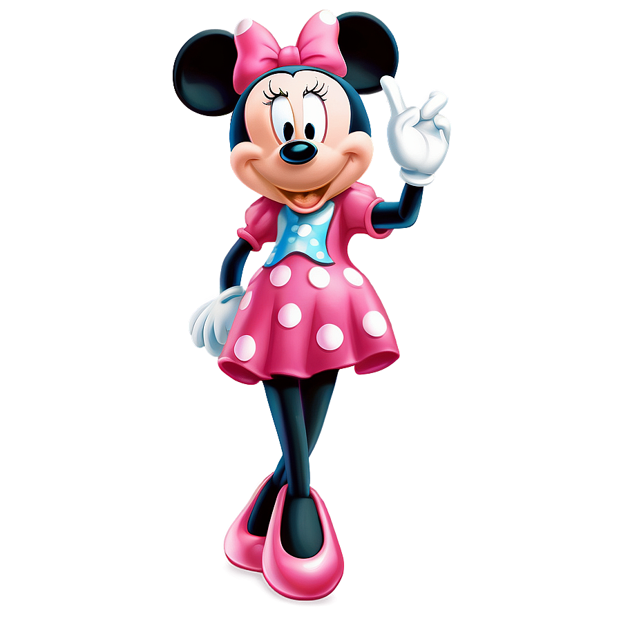 Classic Minnie Mouse Pose Png Imx PNG image