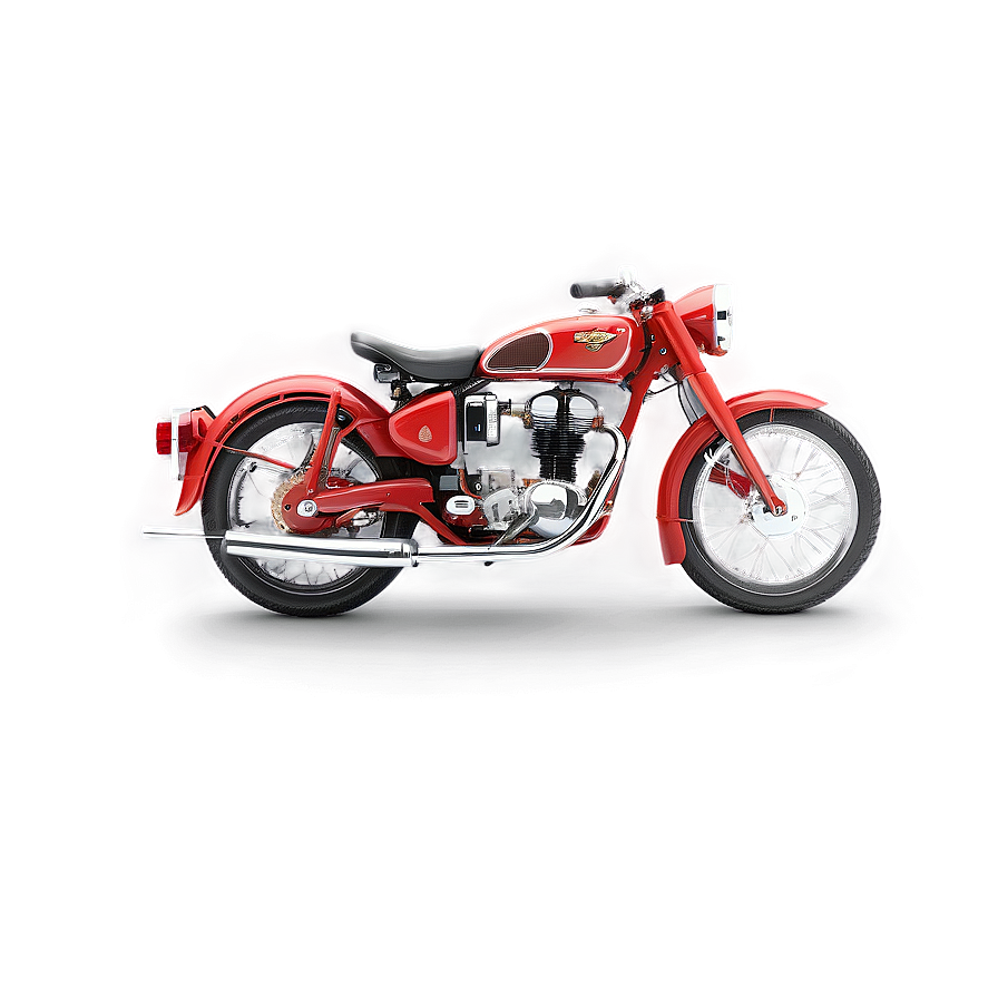 Classic Motorcycle Png 05212024 PNG image