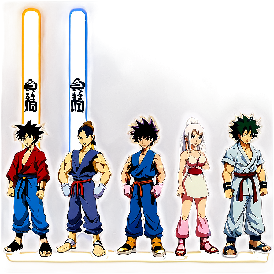 Classic Mugen Characters Lineup Png 16 PNG image