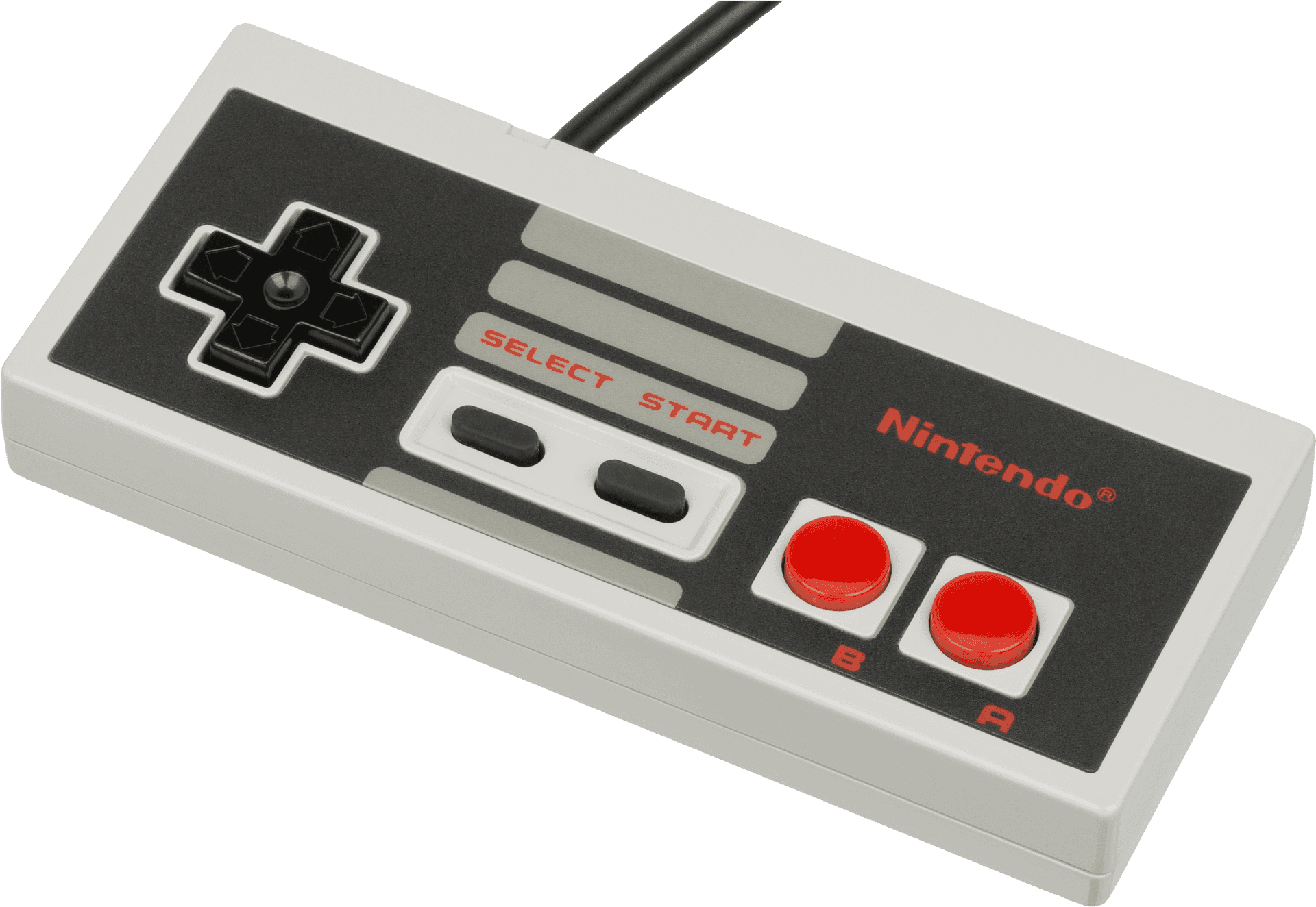 Classic Nintendo Controller PNG image