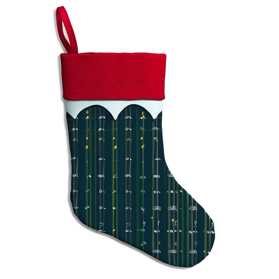 Classic Noel Stocking Png Ueh PNG image