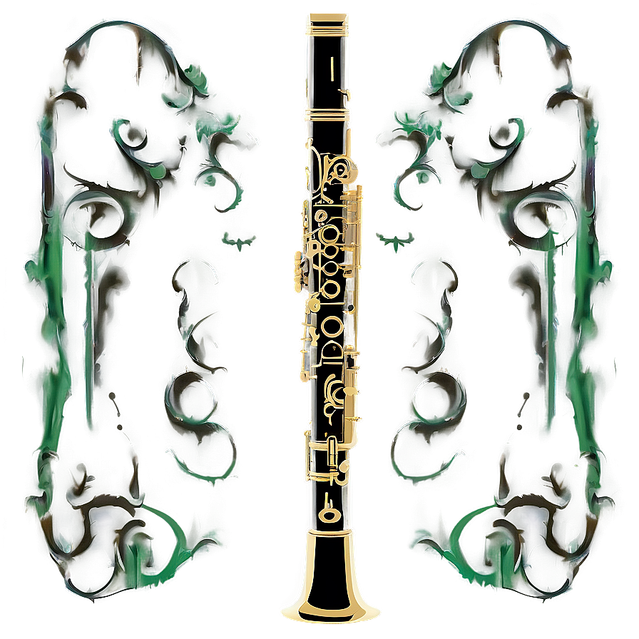 Classic Oboe Design Png 06132024 PNG image