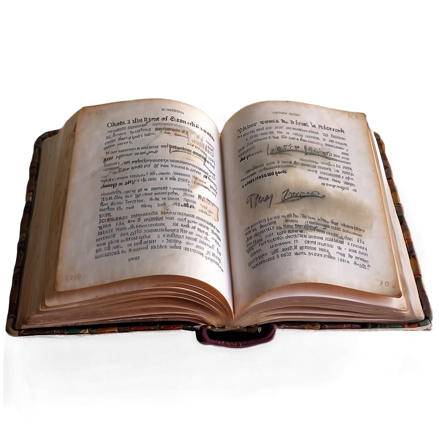 Classic Open Book Png 91 PNG image