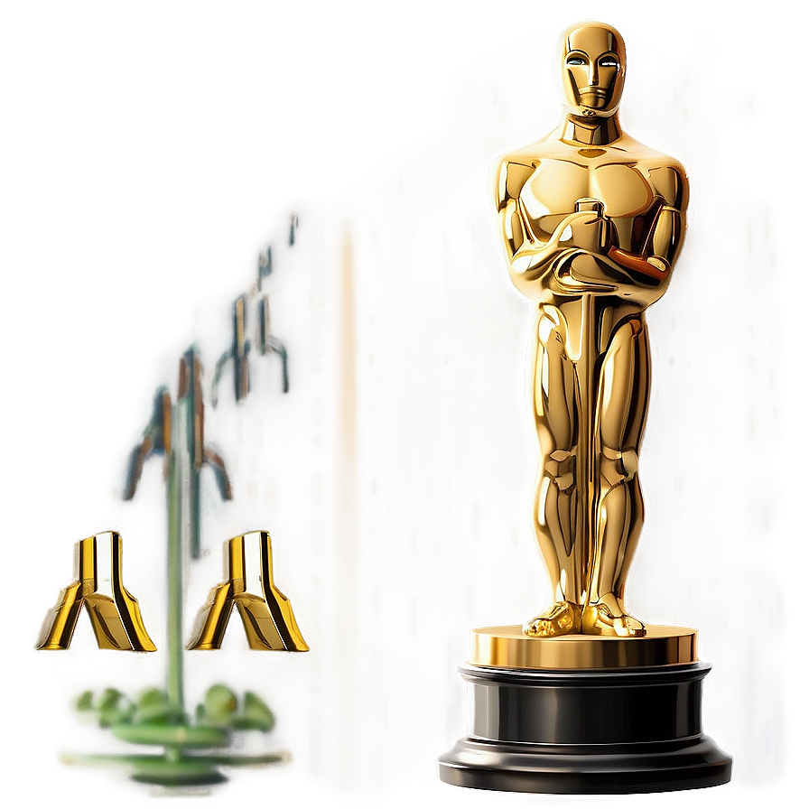 Classic Oscar Statue Png 17 PNG image