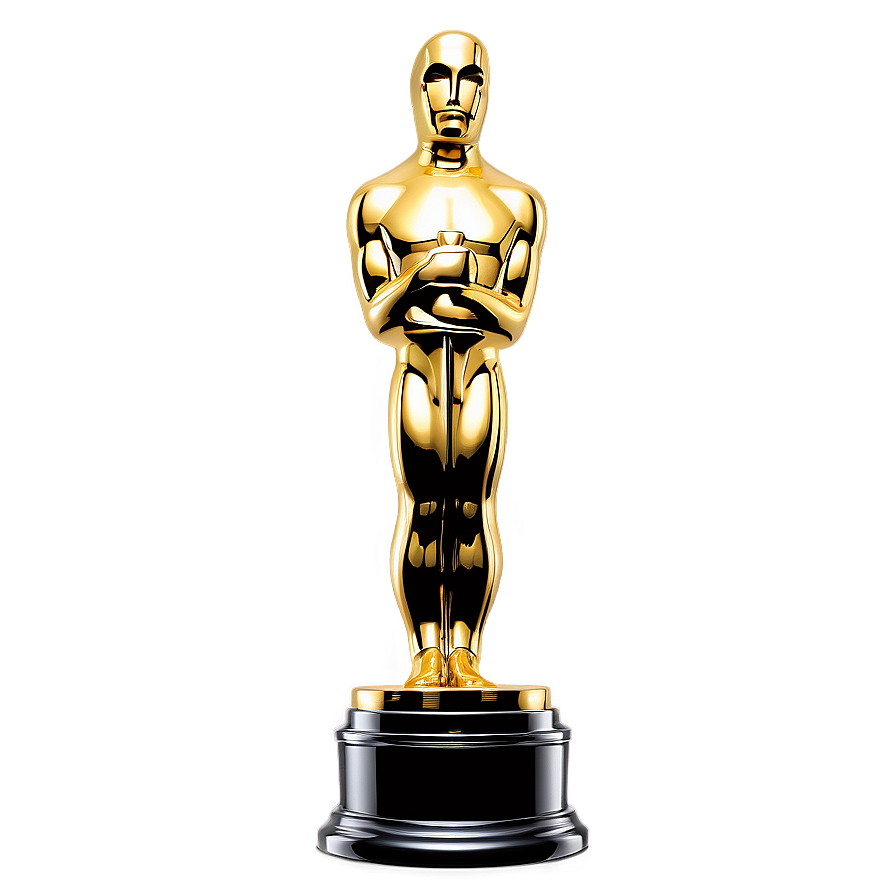 Classic Oscar Statue Png Arf PNG image