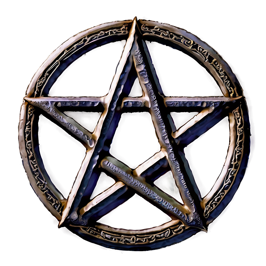 Classic Pentagram Graphic Png 05232024 PNG image