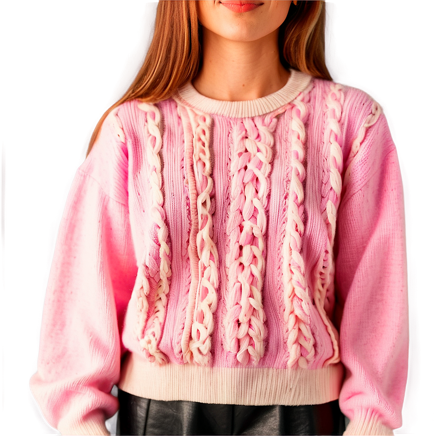 Classic Pink Sweater Png 20 PNG image