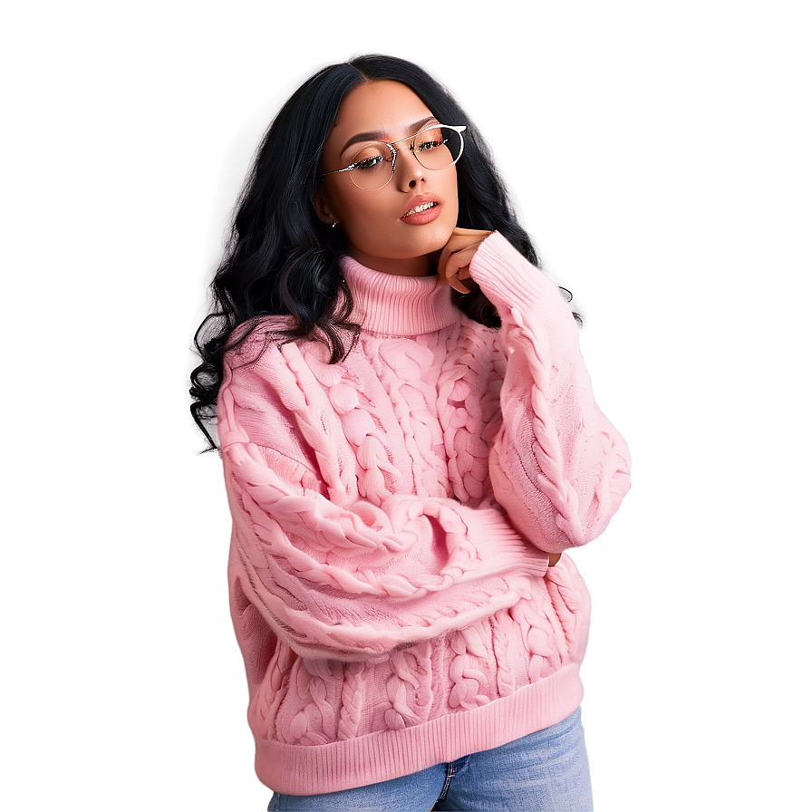 Classic Pink Sweater Png Jln89 PNG image