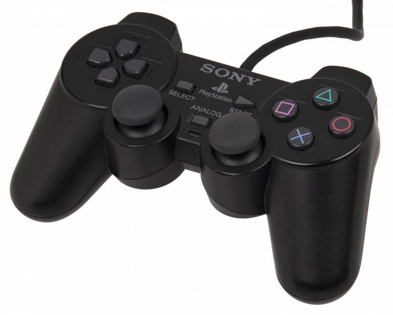 Classic Play Station Controller Image PNG image