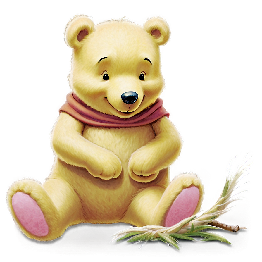 Classic Pooh A PNG image