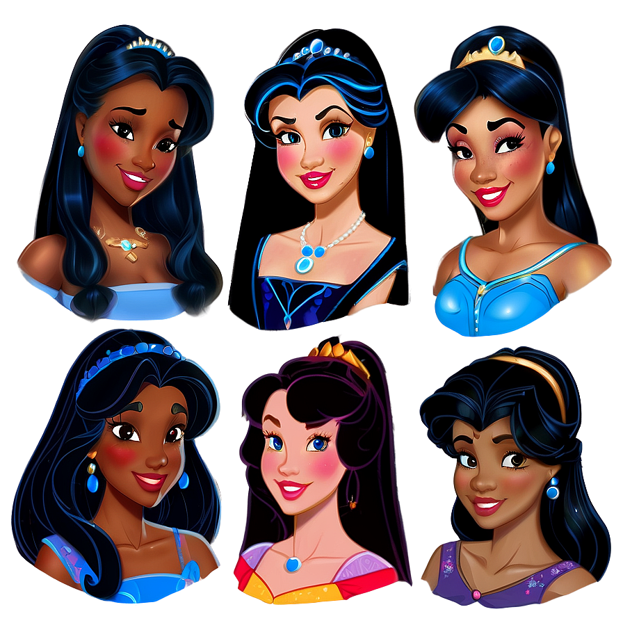 Classic Princesses Portraits Png 43 PNG image