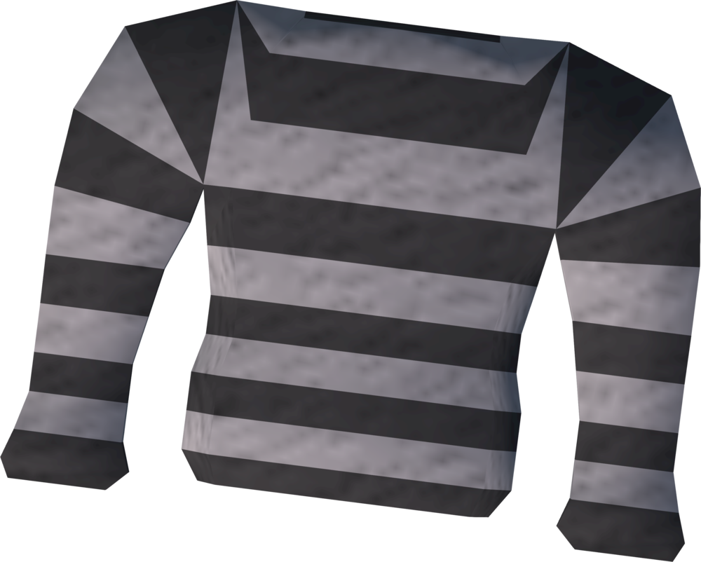 Classic Prison Uniform Shirt PNG image