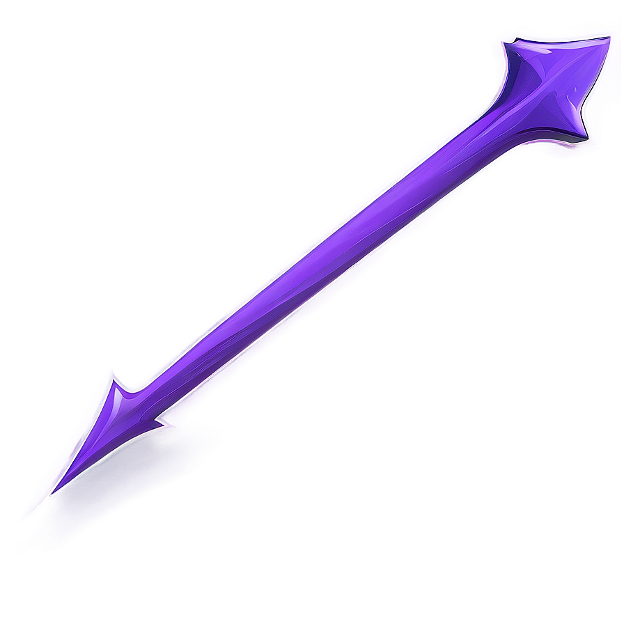 Classic Purple Arrow Png 06272024 PNG image