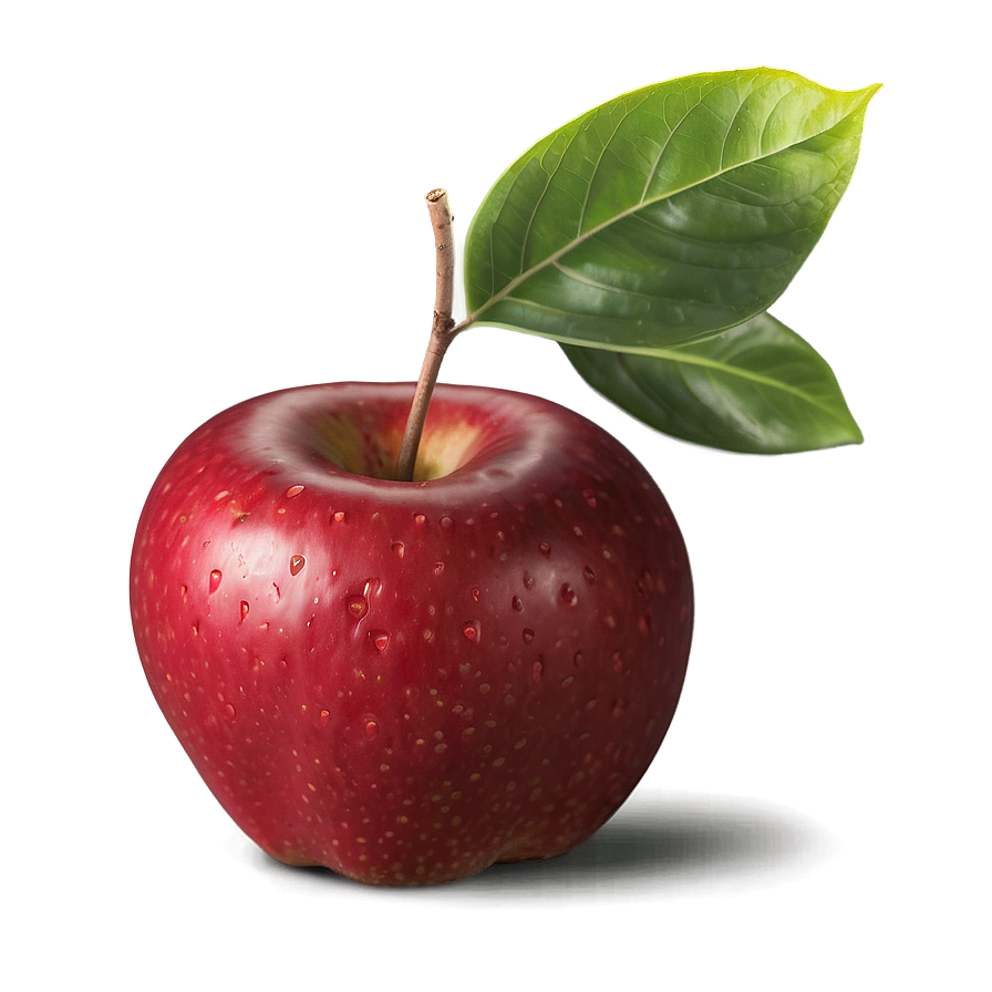 Classic Red Apple Png 12 PNG image