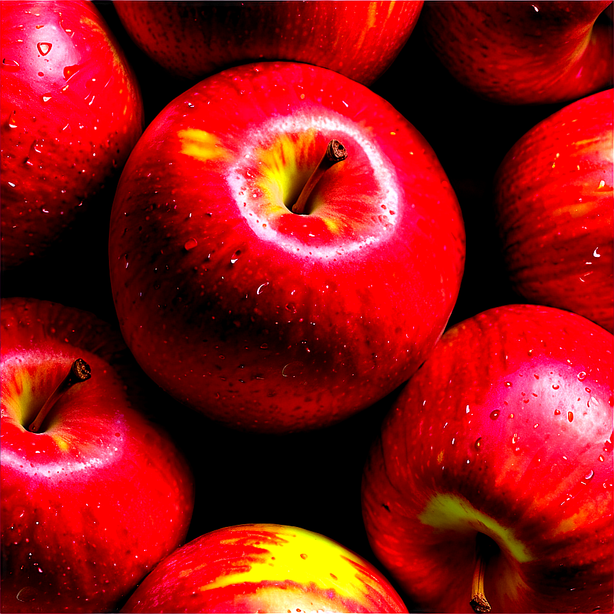 Classic Red Apple Png Lfp93 PNG image