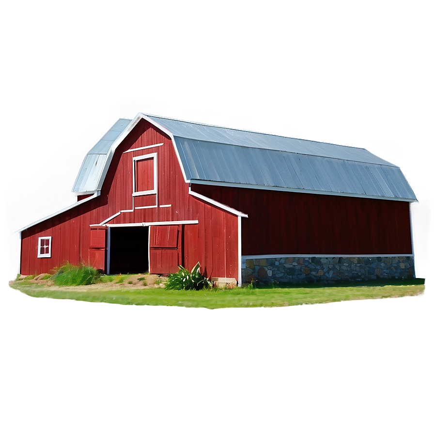 Classic Red Barn Png 05242024 PNG image