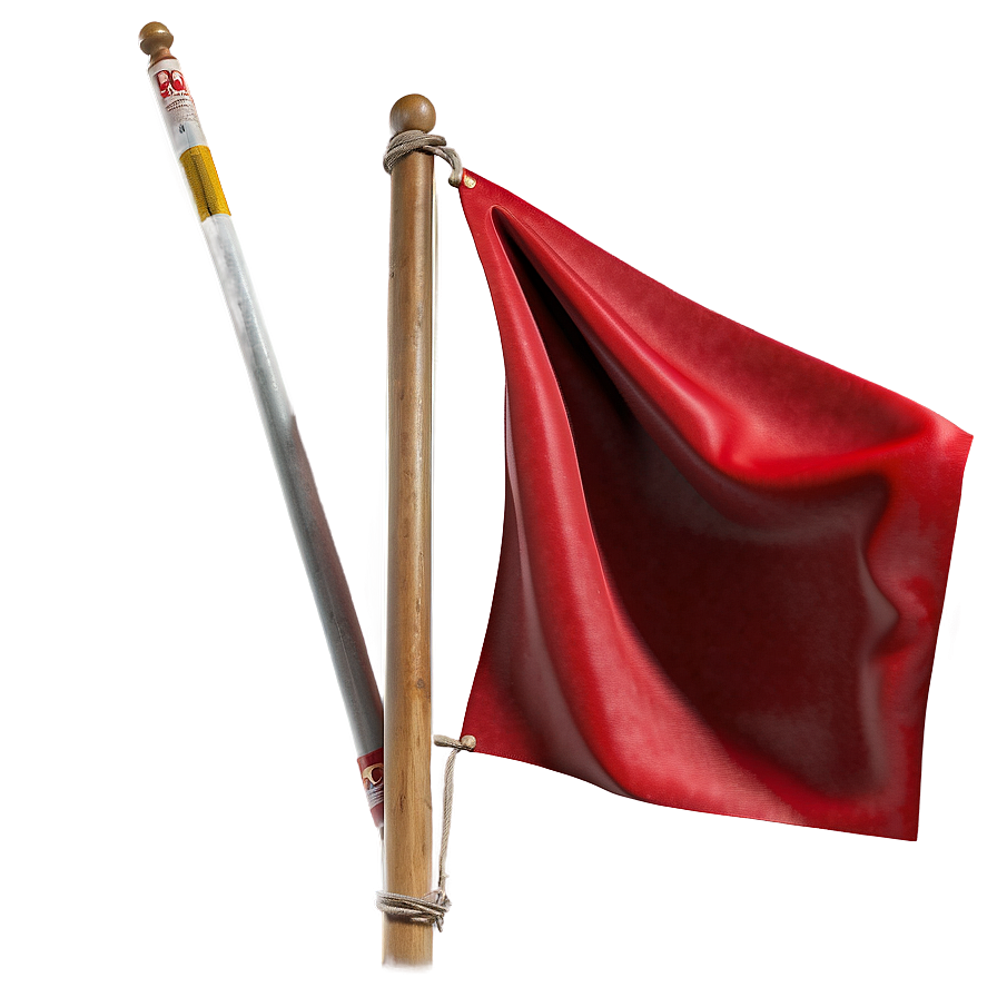 Classic Red Flag Model Png 76 PNG image