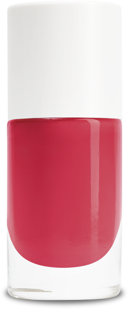 Classic Red Nail Polish Bottle PNG image