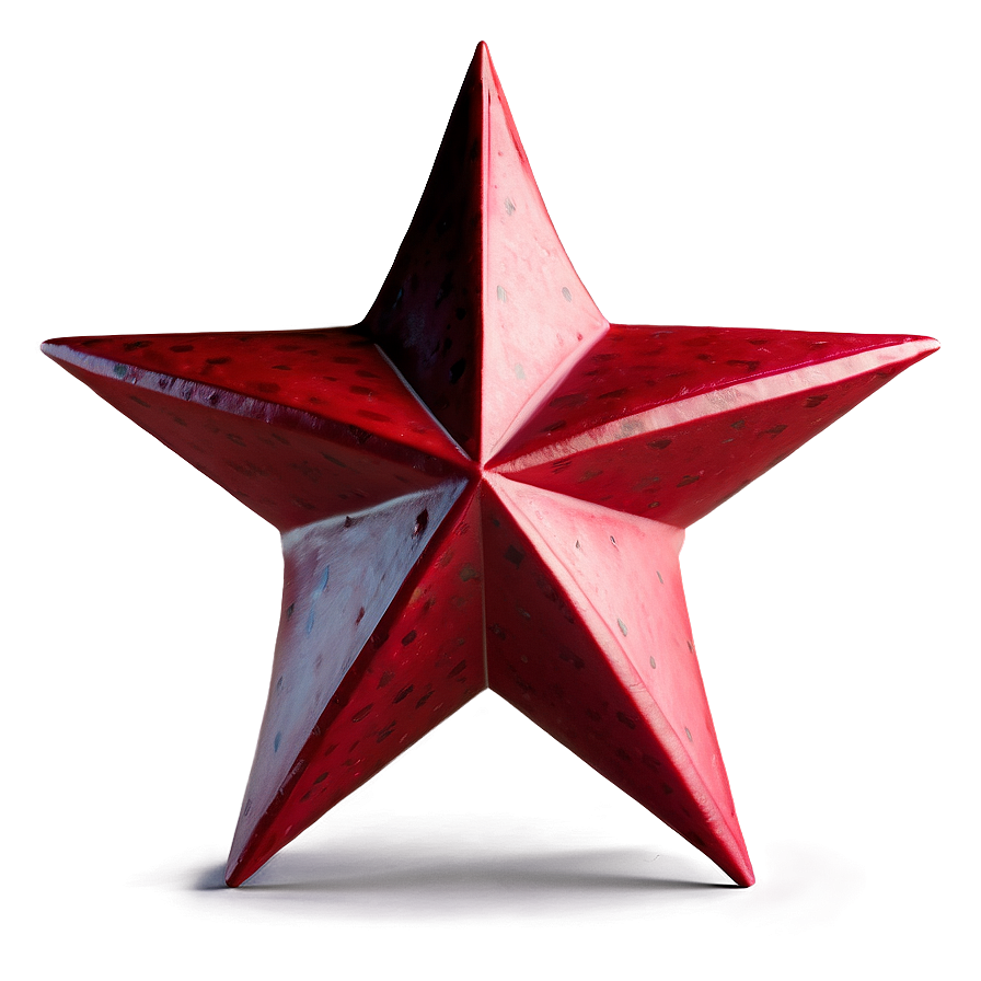 Classic Red Star Png 05232024 PNG image