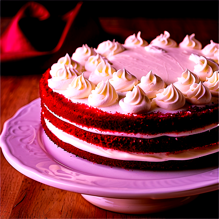 Classic Red Velvet Cake Png 06292024 PNG image