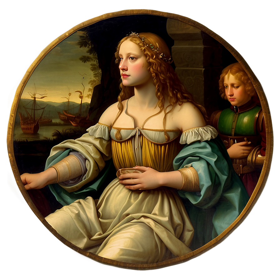 Classic Renaissance Painting Png 76 PNG image