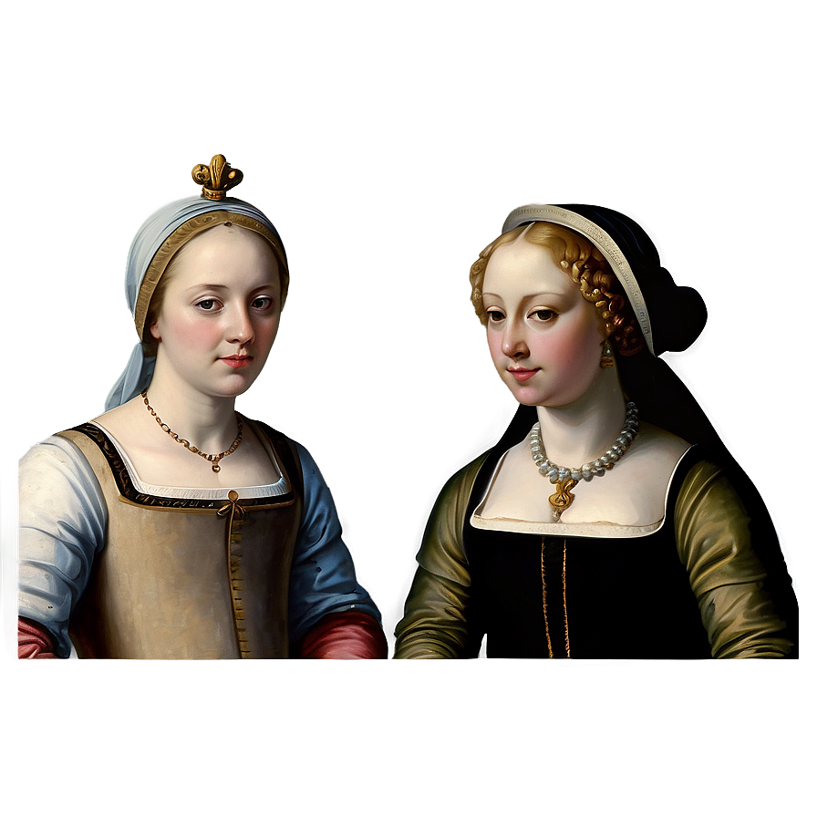 Classic Renaissance Painting Png Klo45 PNG image