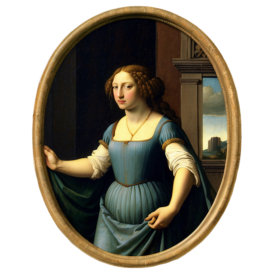 Classic Renaissance Painting Png Wtw97 PNG image