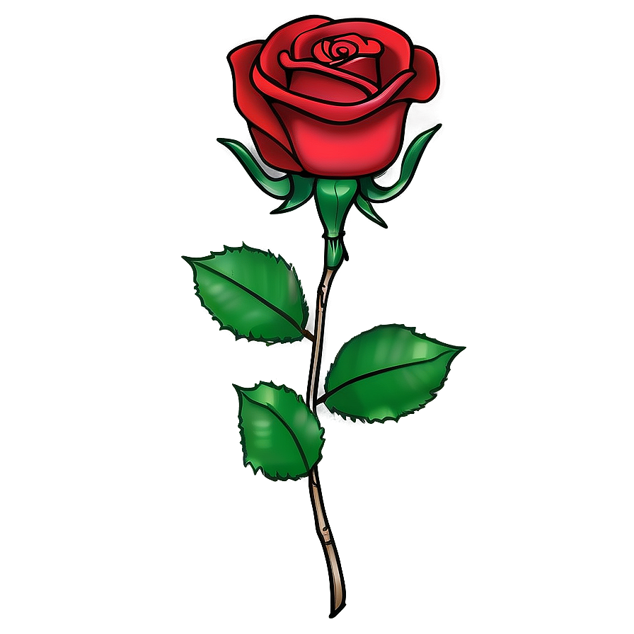 Classic Rose Design Png Ukw PNG image