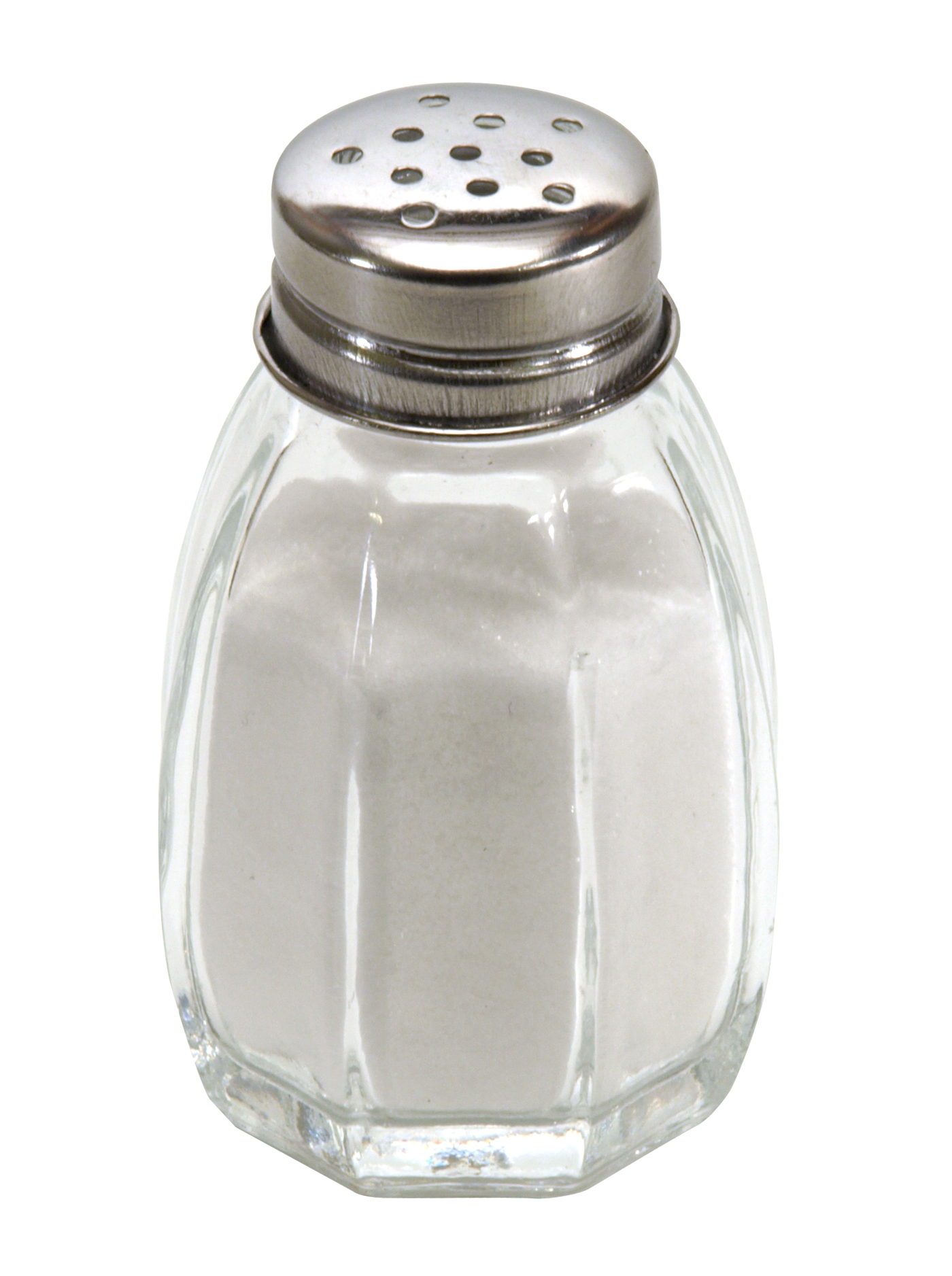 Classic Salt Shaker Filled With Salt PNG image