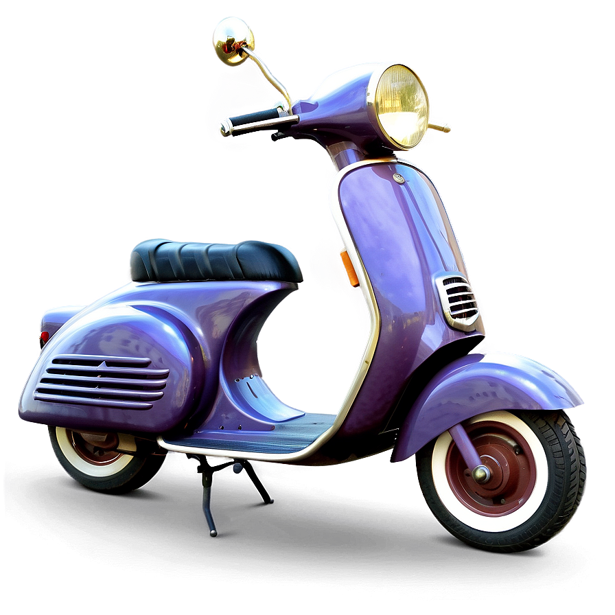 Classic Scooter Design Png 05242024 PNG image