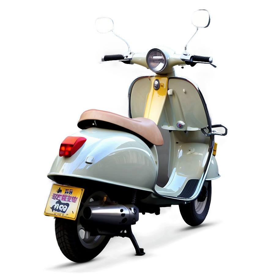 Classic Scooter Design Png Yas58 PNG image