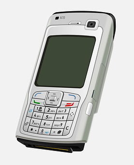 Classic Slider Phone N70 PNG image