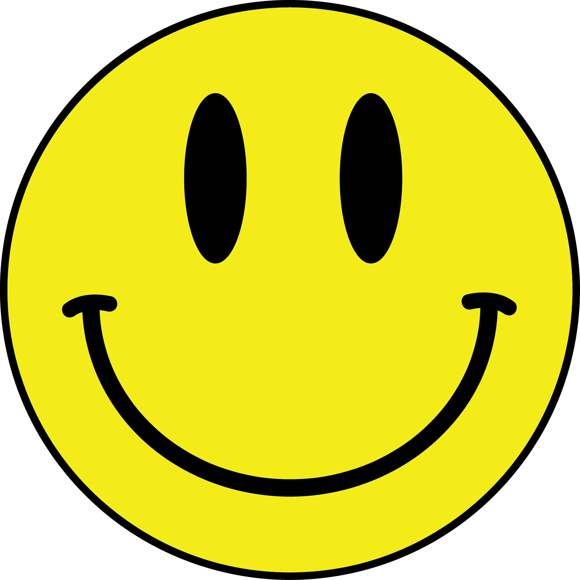 Classic Smiley Face Emoji PNG image