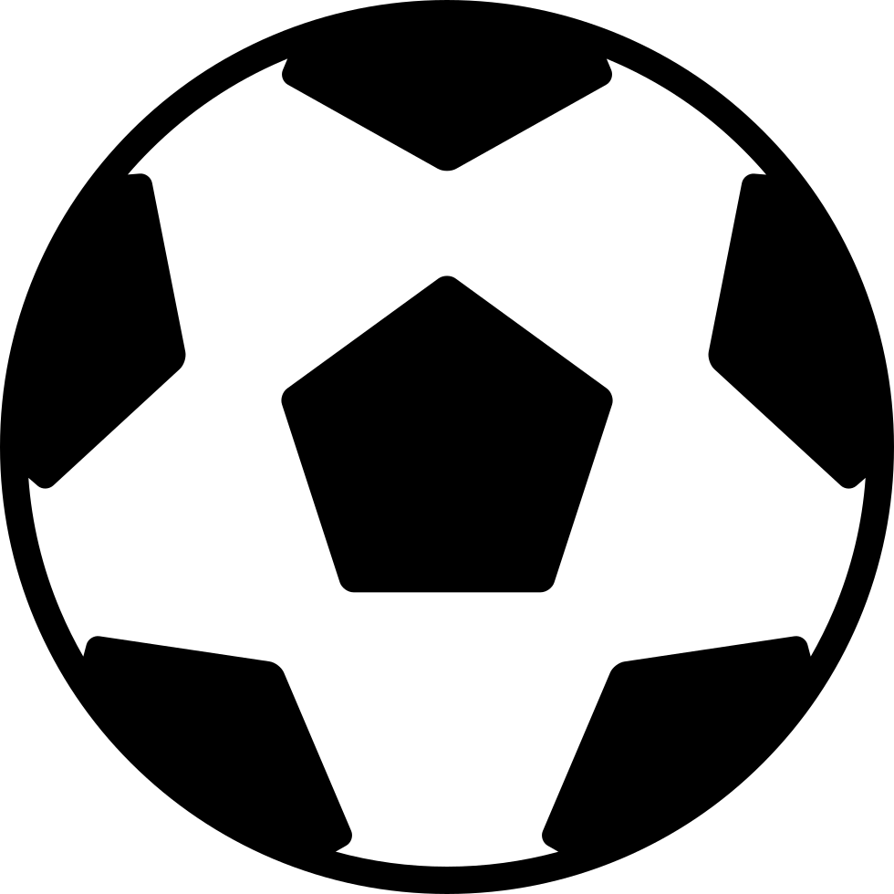 Classic Soccer Ball Icon PNG image