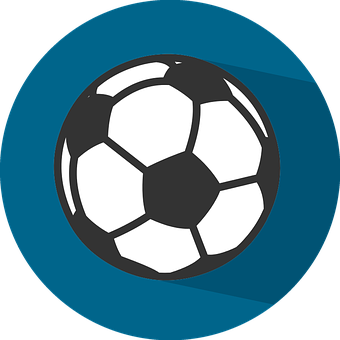 Classic Soccer Ball Icon PNG image