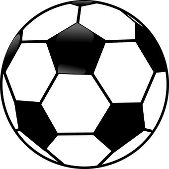 Classic Soccer Ball Vector Illustration PNG image