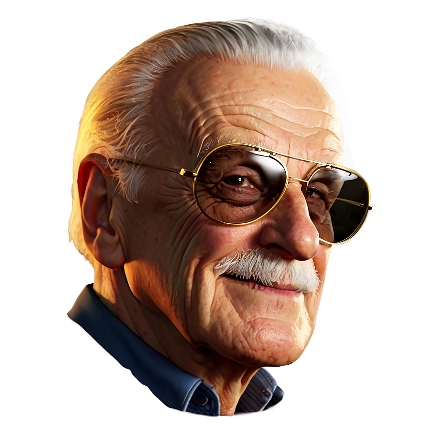 Classic Stan Lee Artist Png Rgi PNG image