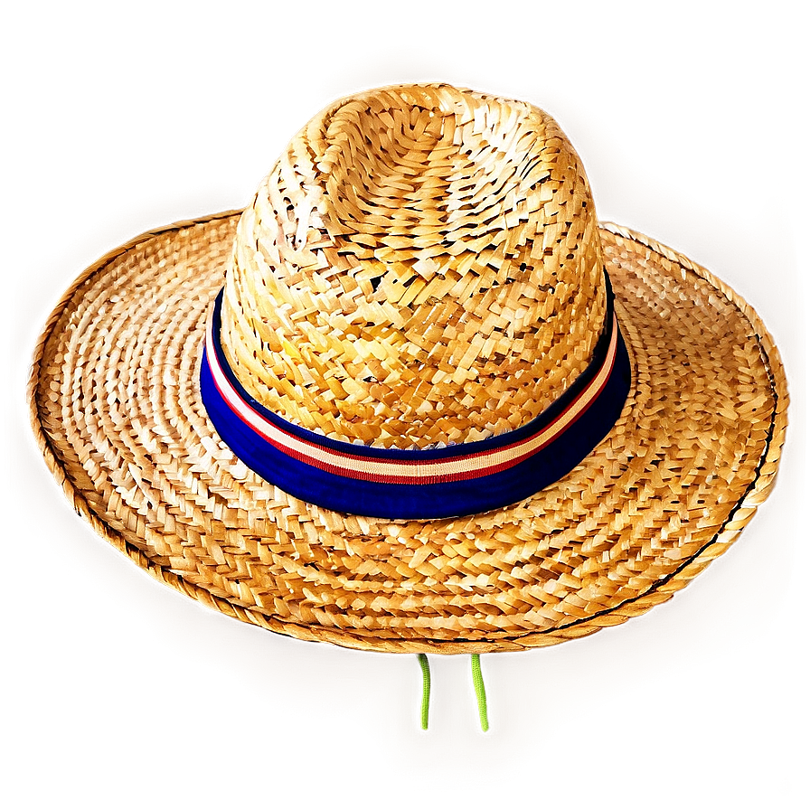 Classic Straw Farmer Hat Png 06212024 PNG image