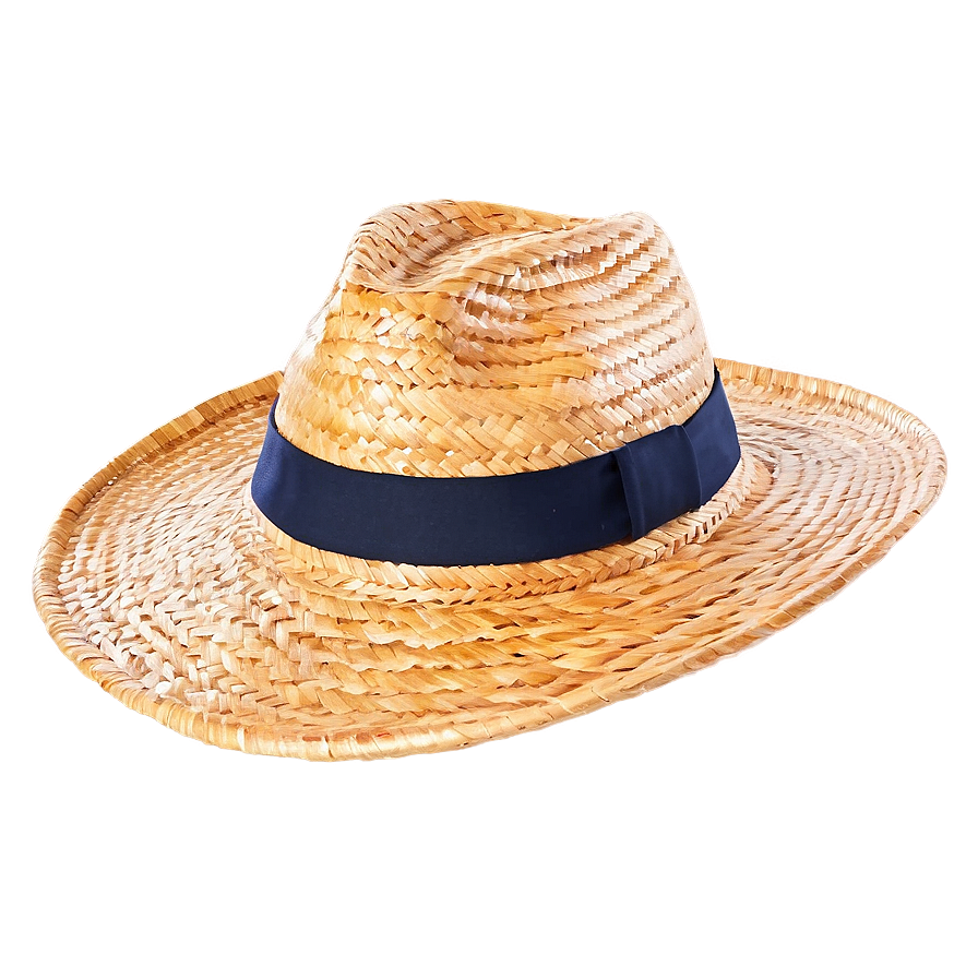 Classic Straw Farmer Hat Png 06212024 PNG image